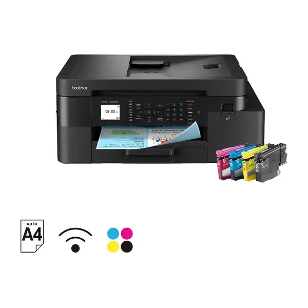 Brother兄弟牌 MFC-J4350DW 威力印輕連供 商用雙面無線傳真事務機 (預購品，七月中依序出貨)