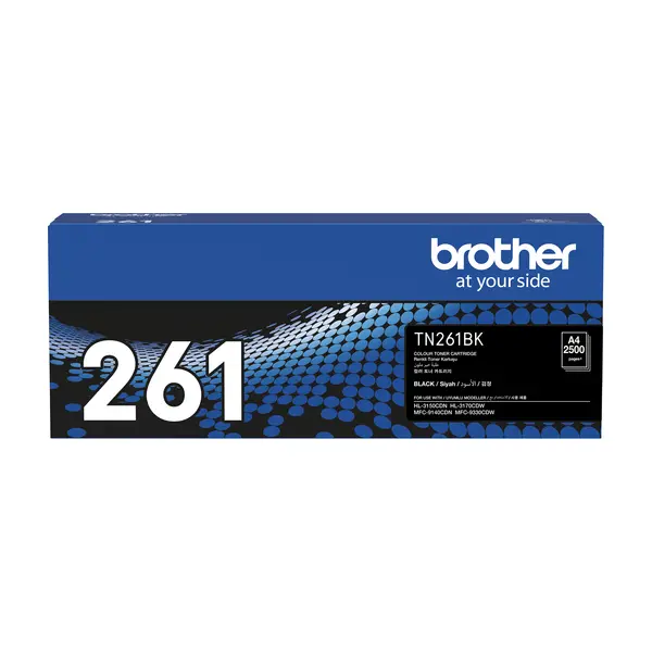 Brother兄弟牌 TN-261 BK 黑色碳粉匣