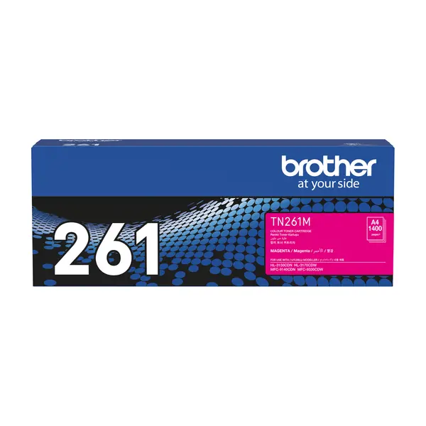 Brother兄弟牌 TN-261 M 洋紅色碳粉匣