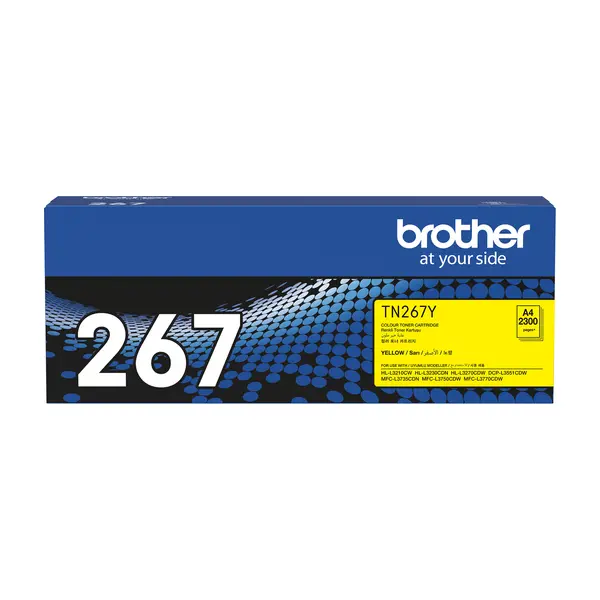 Brother兄弟牌 TN-267 Y 黃色碳粉匣