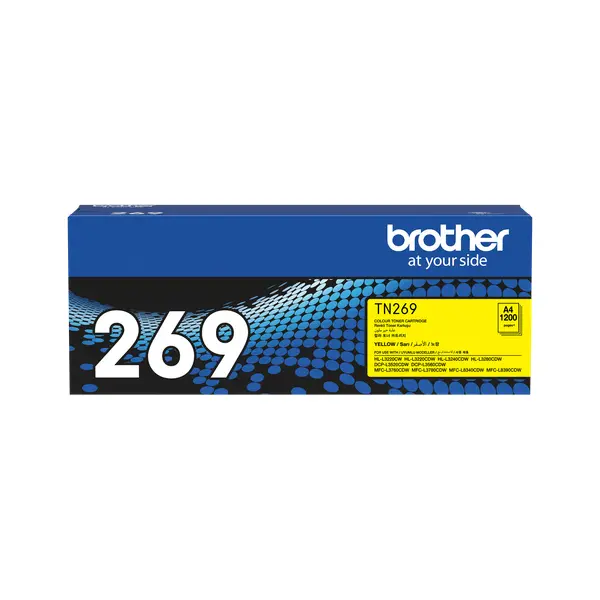 Brother兄弟牌 TN269Y 黃色碳粉匣