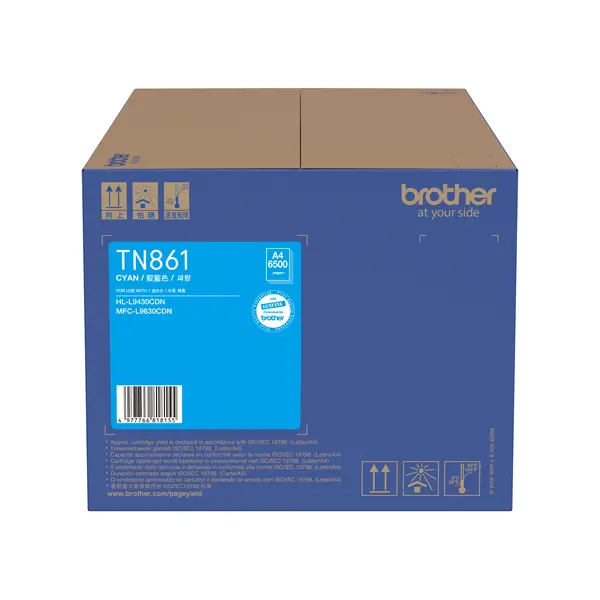 Brother兄弟牌 TN861 C 藍色碳粉匣