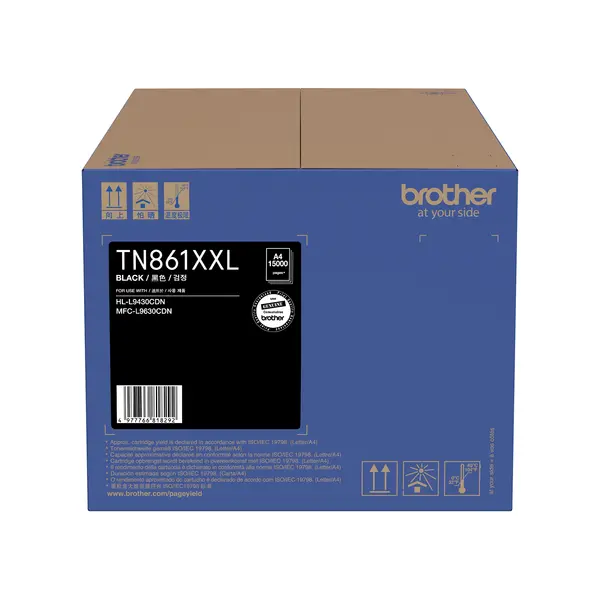 Brother兄弟牌 TN861 XXLBK 超高容量黑色碳粉匣