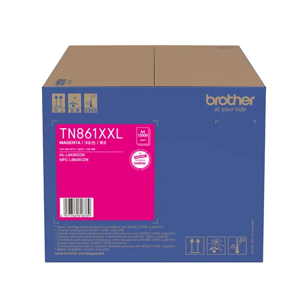 Brother兄弟牌 TN861 XXLM 超高容量洋紅色碳粉匣